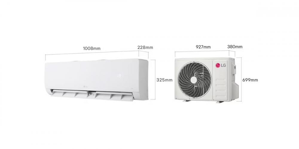 Кондиционер LG Inverter Pro | 72 м² | Охлаждение, обогрев