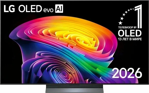 77-дюймовый телевизор Smart TV LG OLED evo AI C6 4K 2026 года