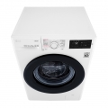Old tomondan kir solinuvchi LG kir yuvish mashinasi, 9 kg. Steam bugʻi bilan yuvish, gʻamxoʻrlikning 6 harakati