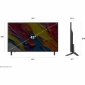 Телевизор LG 43QNED82A6B 43'' QNED AI 4K 2025