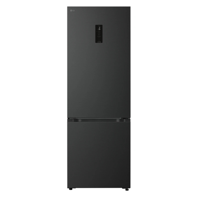 Холодильник с нижней морозильной камерой LG GC-B459ETKM с технологией Zero Clearance™, 333 л